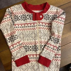 Burt’s Bees footie pjs